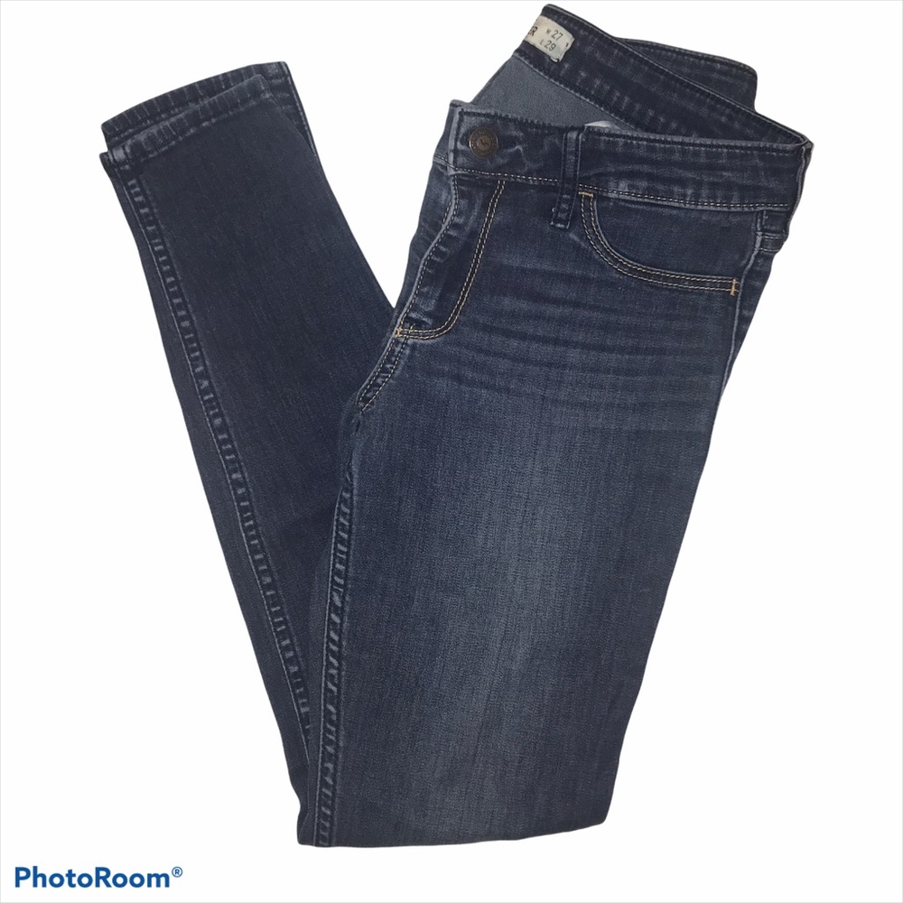 Hollister Dark Denim Skinny Jeans